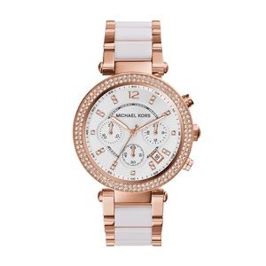 Michael Kors Parker Rose Gold-Tone Watch